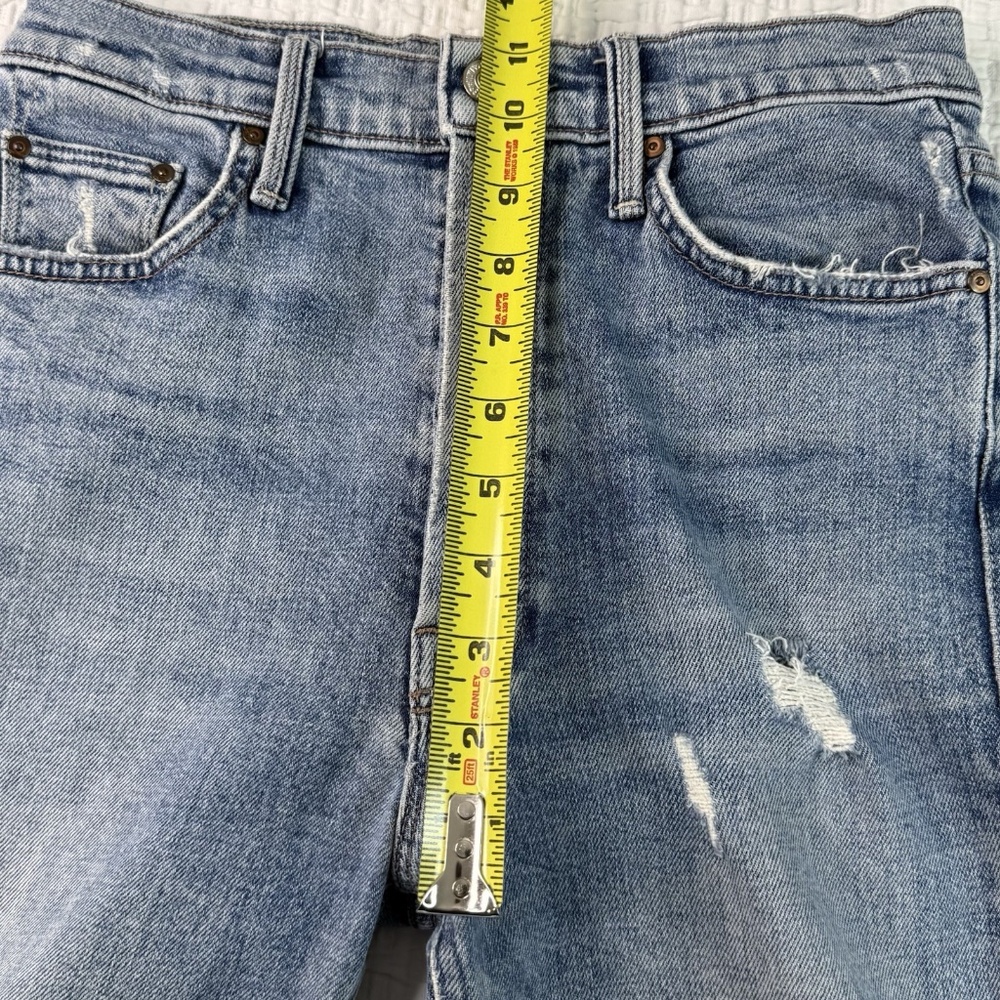 Mother Superior The Tripper 20 Minutes of Fame Light Wash Denim Jeans Size 26 - Picture 9 of 16